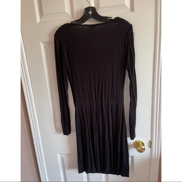 Guess long sleeve black dress - Picture 2 of 2